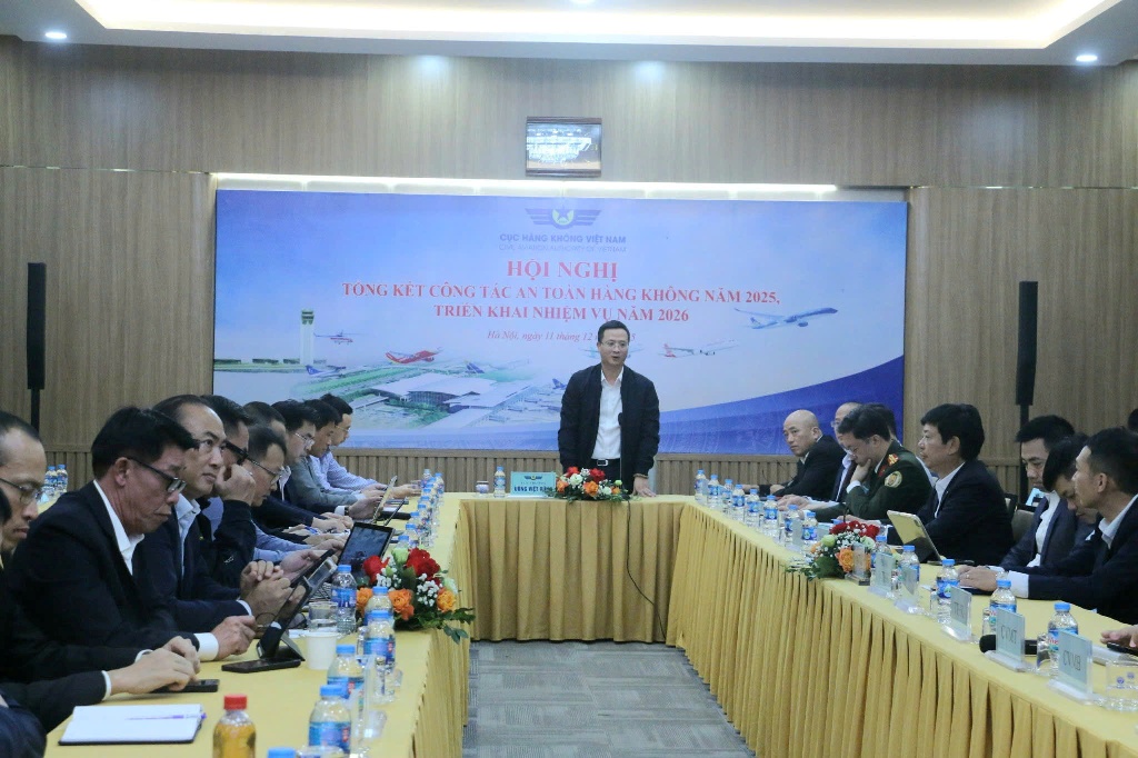 Hội nghị tổng kết công tác an toàn hàng không năm 2025